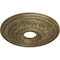 Ekena Millwork Orleans Medallion (Canopies up to 4 5/8"), 17 5/8"OD X 3 5/8"ID X 1 7/8"P, Mississippi Mud Crackle CM17OLMMC - alternate 3